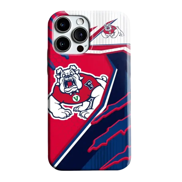 fresno state bulldogs armor streaks red phone case best selling