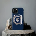 georgetown-hoyas-brush-square-blue-phone-case-best-selling.webp