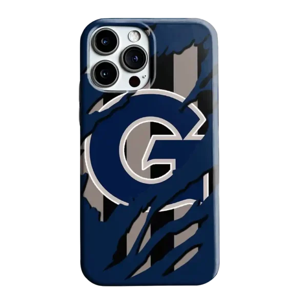 georgetown hoyas claw scar blue black phone case best selling