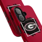 georgia-bulldogs-brush-square-red-phone-case-best-selling.webp