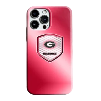 Georgia Bulldogs Shield Mesh Red Phone Case
