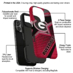 georgia-bulldogs-star-outline-red-phone-case-best-selling.webp