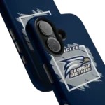 georgia-southern-eagles-brush-square-blue-phone-case-best-selling.webp