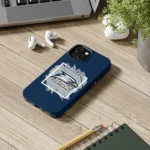 georgia-southern-eagles-brush-square-blue-phone-case-best-selling.webp