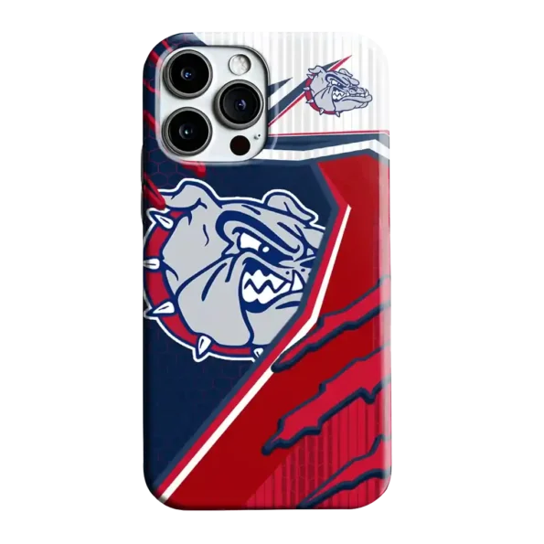 gonzaga bulldogs armor streaks blue phone case best selling