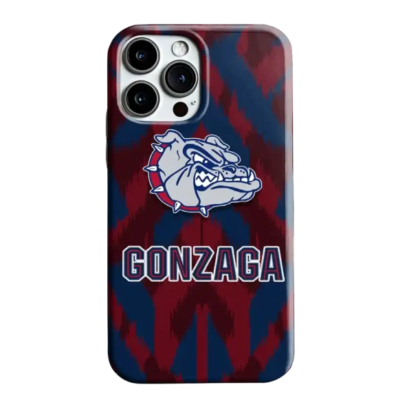 gonzaga bulldogs chevron zigzag blue phone case best selling