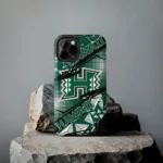 hawaii-rainbow-warriors-jagged-flash-green-black-phone-case-best-selling.webp