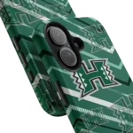 hawaii-rainbow-warriors-linear-stripes-green-phone-case-best-selling.webp