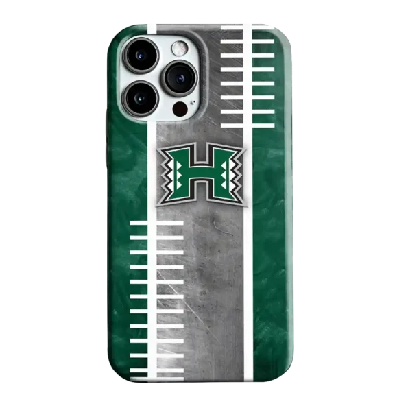 hawaii rainbow warriors yard markers green gray phone case best selling