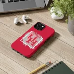 houston-cougars-brush-square-red-phone-case-best-selling.webp