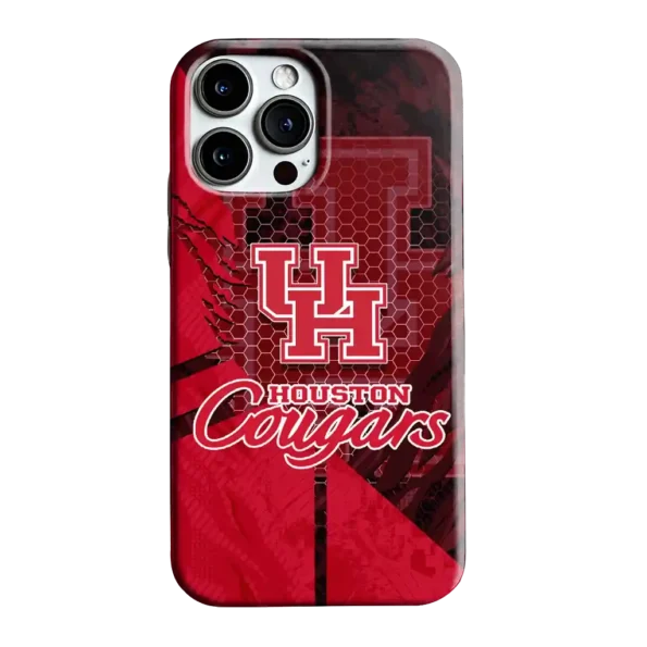 houston cougars web overlay red phone case best selling