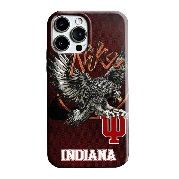 indiana hoosiers eagle soar red phone case best selling