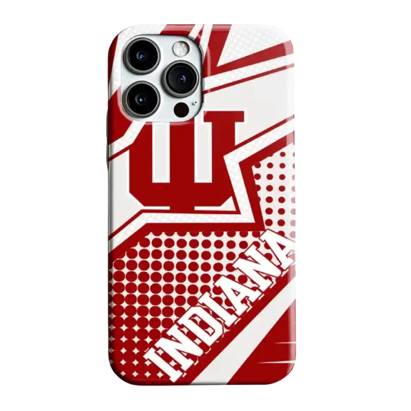 indiana hoosiers star outline red phone case best selling
