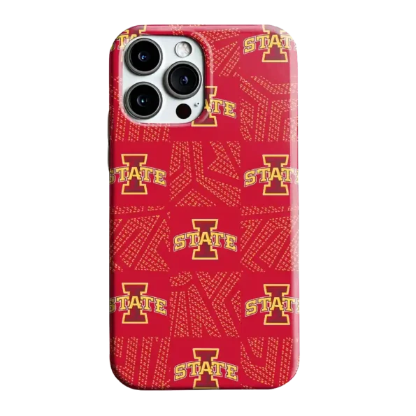 iowa state cyclones chevron squares red phone case best selling