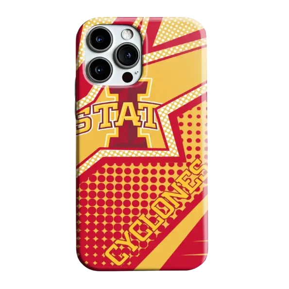 iowa state cyclones star outline red phone case best selling