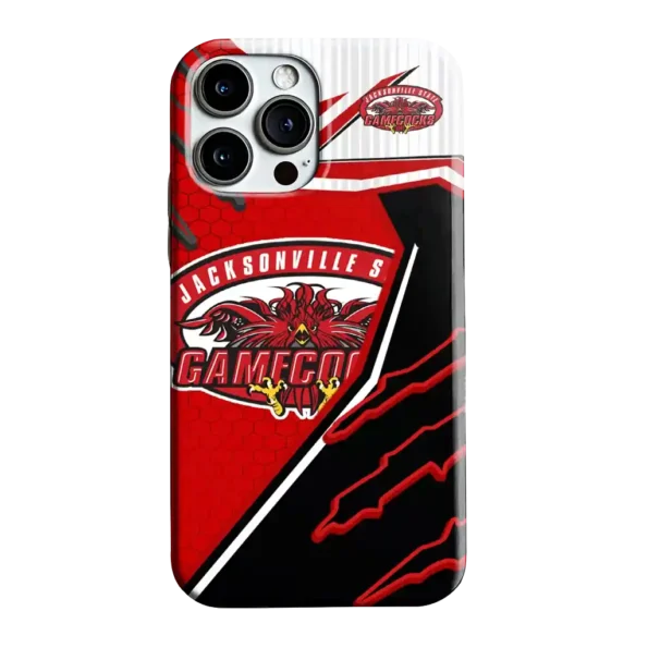 jacksonville state gamecocks armor streaks red phone case best selling