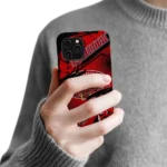 jacksonville-state-gamecocks-jagged-flash-red-black-phone-case-best-selling.webp
