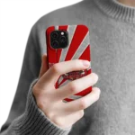 jacksonville-state-gamecocks-sunburst-rays-red-phone-case-best-selling.webp
