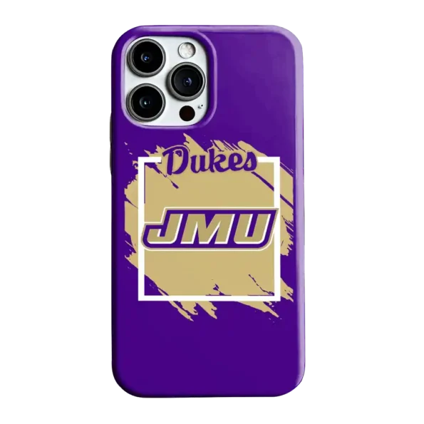 james madison dukes brush square purple phone case best selling