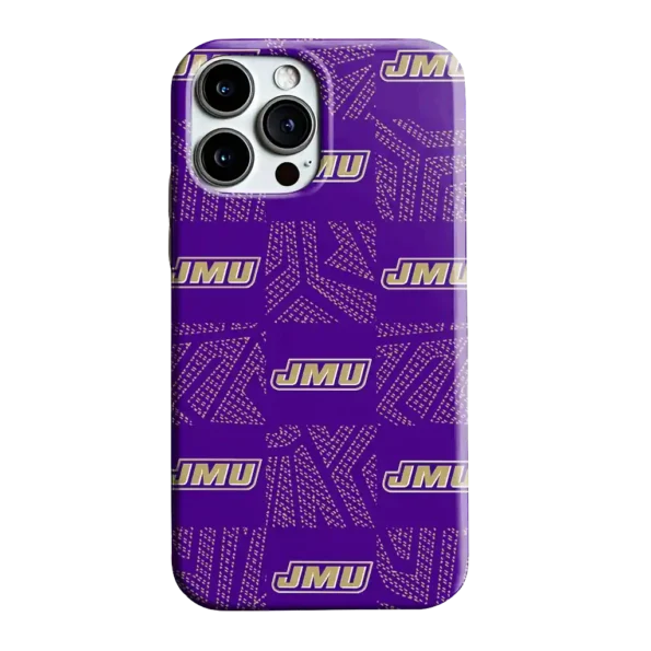 james madison dukes chevron squares purple phone case best selling