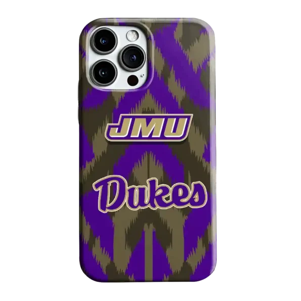 james madison dukes chevron zigzag purple phone case best selling