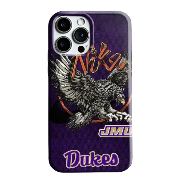 james madison dukes eagle soar purple phone case best selling