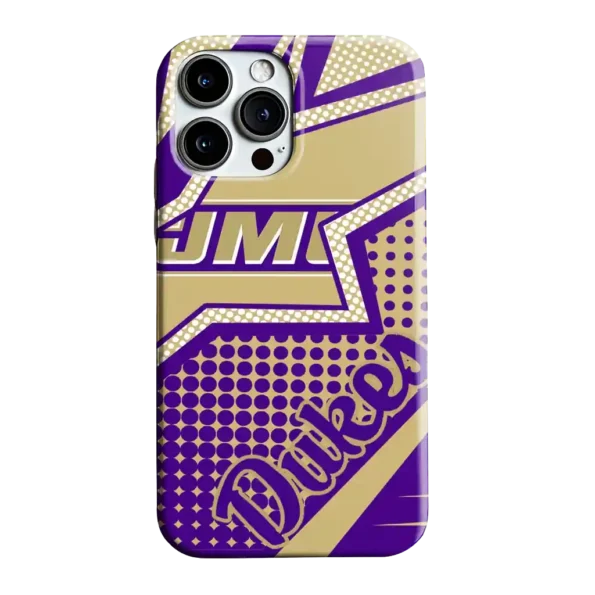 james madison dukes star outline purple phone case best selling