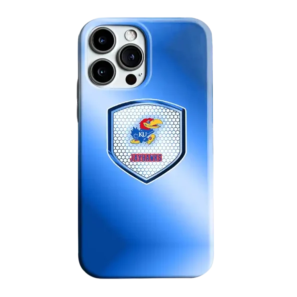 kansas jayhawks shield mesh blue phone case best selling