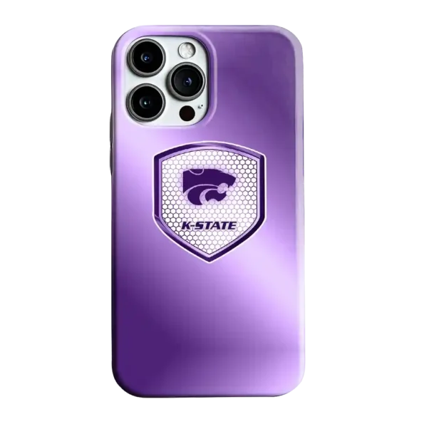kansas state wildcats shield mesh purple phone case best selling