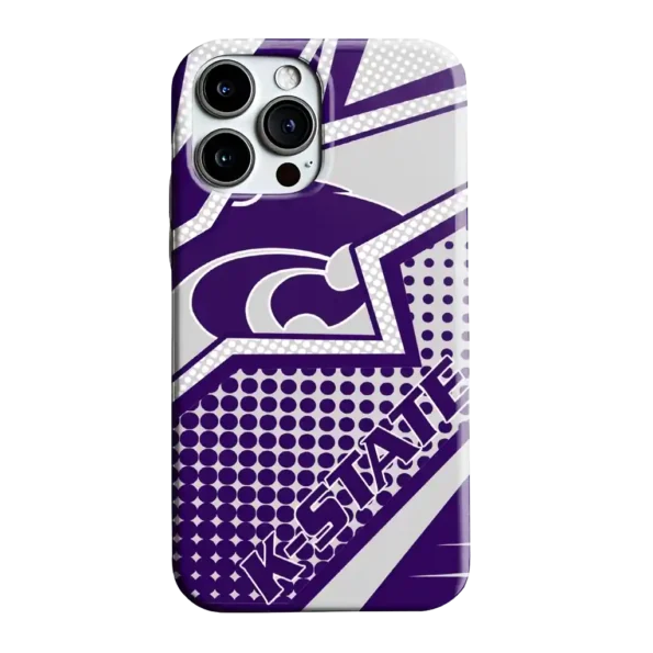 kansas state wildcats star outline purple phone case best selling