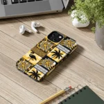 kennesaw-state-owls-flamingo-palm-trees-gold-phone-case-best-selling.webp