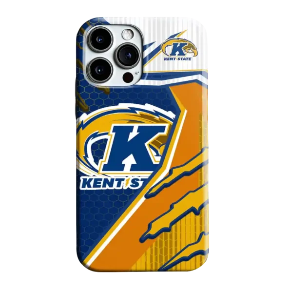 kent state golden flashes armor streaks navy blue phone case best selling