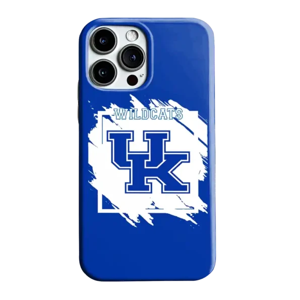 kentucky wildcats brush square blue phone case best selling
