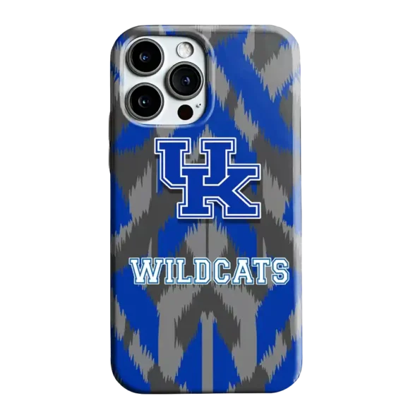 kentucky wildcats chevron zigzag blue phone case best selling