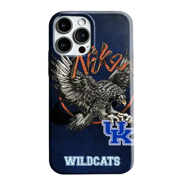 kentucky wildcats eagle soar blue phone case best selling