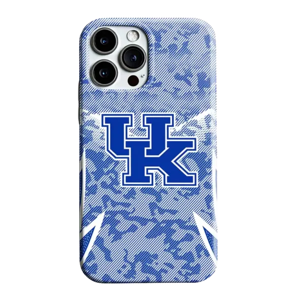 kentucky wildcats striped overlay blue phone case best selling