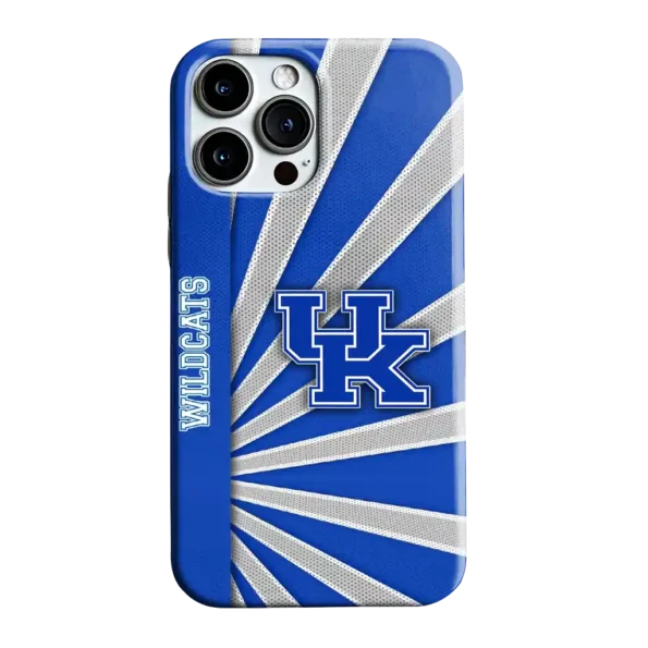 kentucky wildcats sunburst rays blue phone case best selling