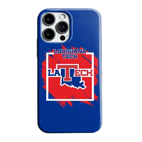 la tech brush square blue phone case best selling