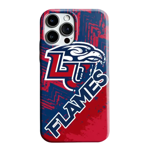 liberty flames abstract zigzag red phone case best selling
