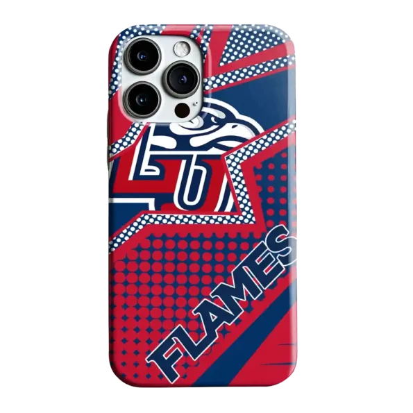 liberty flames star outline red phone case best selling