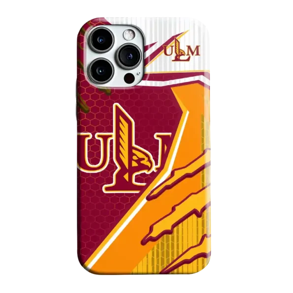 louisiana monroe warhawks armor streaks red phone case best selling