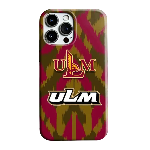 louisiana monroe warhawks chevron zigzag red phone case best selling