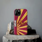 louisiana-monroe-warhawks-sunburst-rays-red-phone-case-best-selling.webp