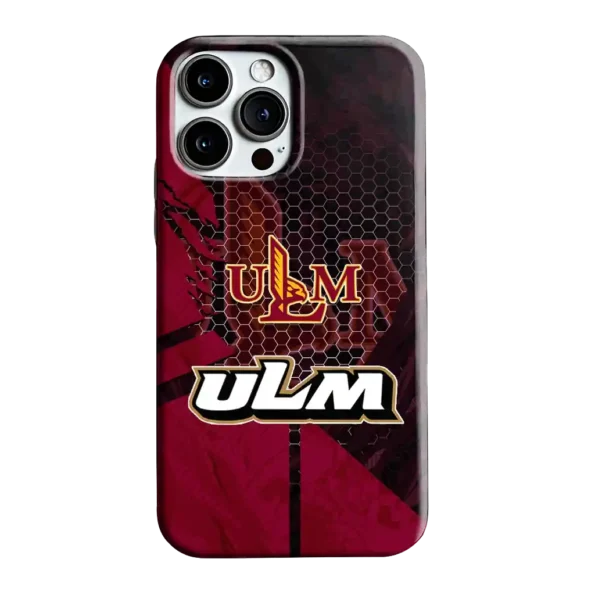 louisiana monroe warhawks web overlay red phone case best selling