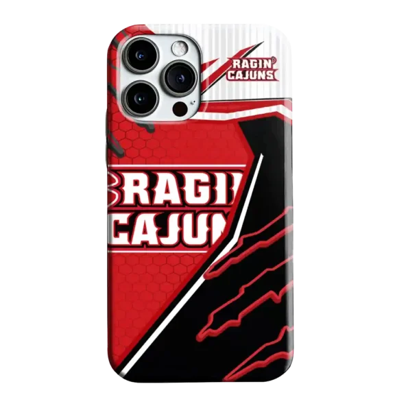 louisiana ragin cajuns armor streaks red phone case best selling