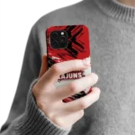 louisiana-ragin-cajuns-brushstroke-clash-red-white-phone-case-best-selling.webp