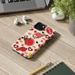 louisiana-ragin-cajuns-helmet-hearts-red-cream-phone-case-best-selling.webp