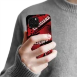 louisiana-ragin-cajuns-jagged-flash-red-black-phone-case-best-selling.webp