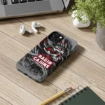 louisiana-ragin-cajuns-skull-blades-red-gray-phone-case-best-selling.webp
