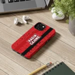 louisiana-ragin-cajuns-textured-stripe-red-phone-case-best-selling.webp